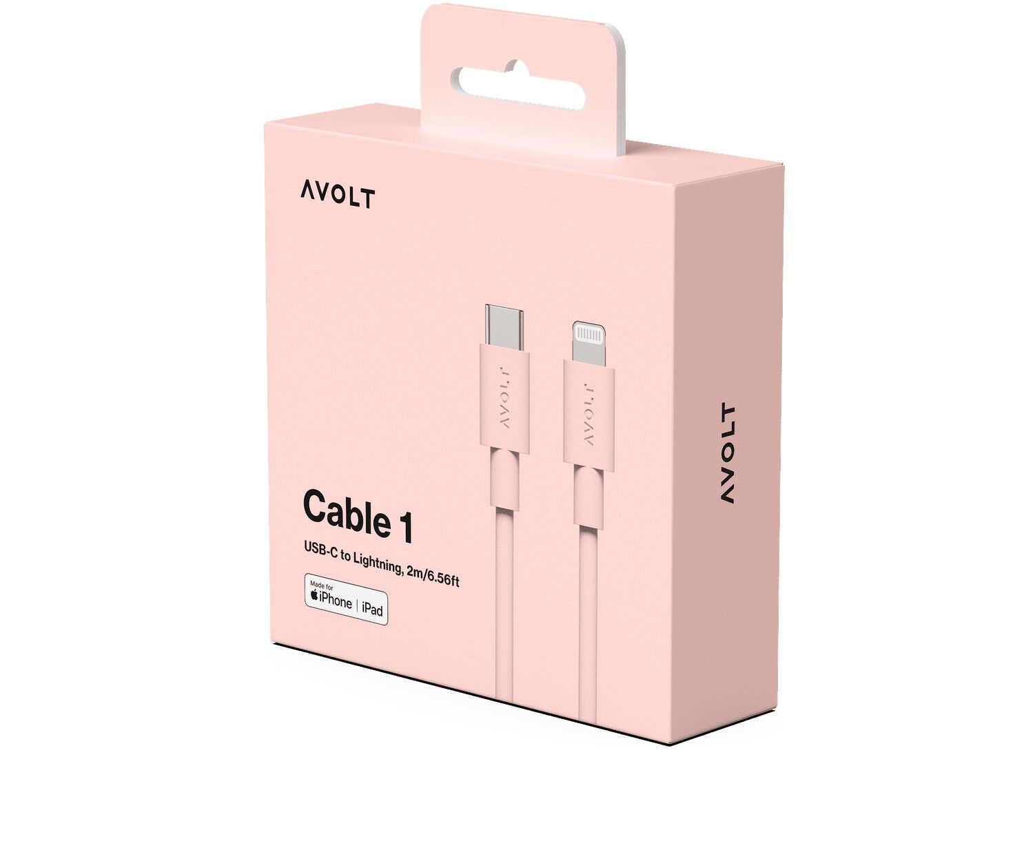 Cable 1 - USB-C to Lightning - New Pink