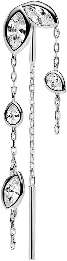 Swift Earring 03 Silver