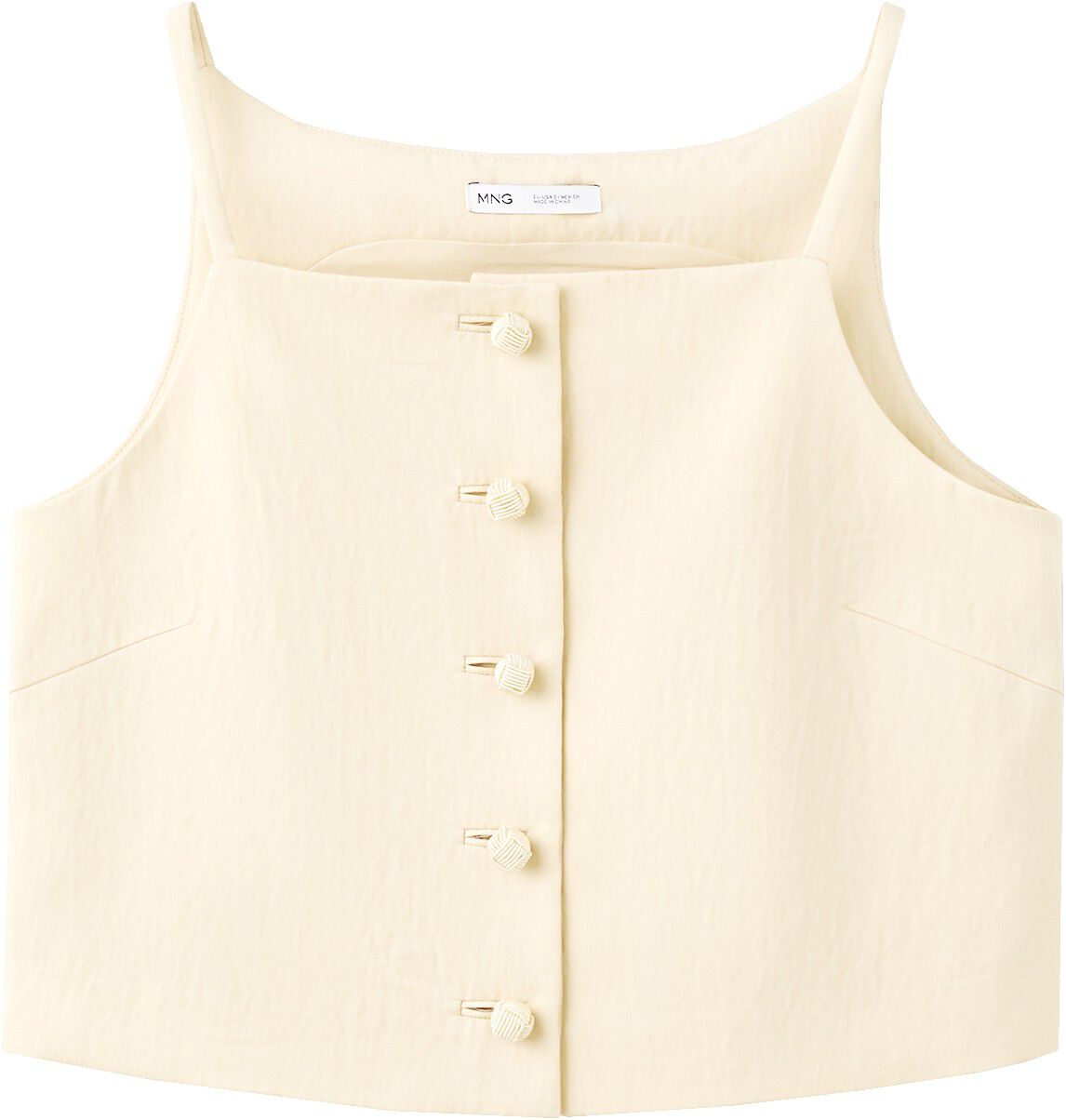 Lyocell button top