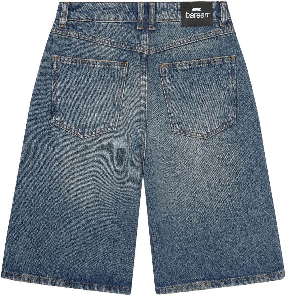 Straight Denim Shorts