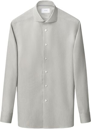 Contemporary Fit Solid Twill Shirt