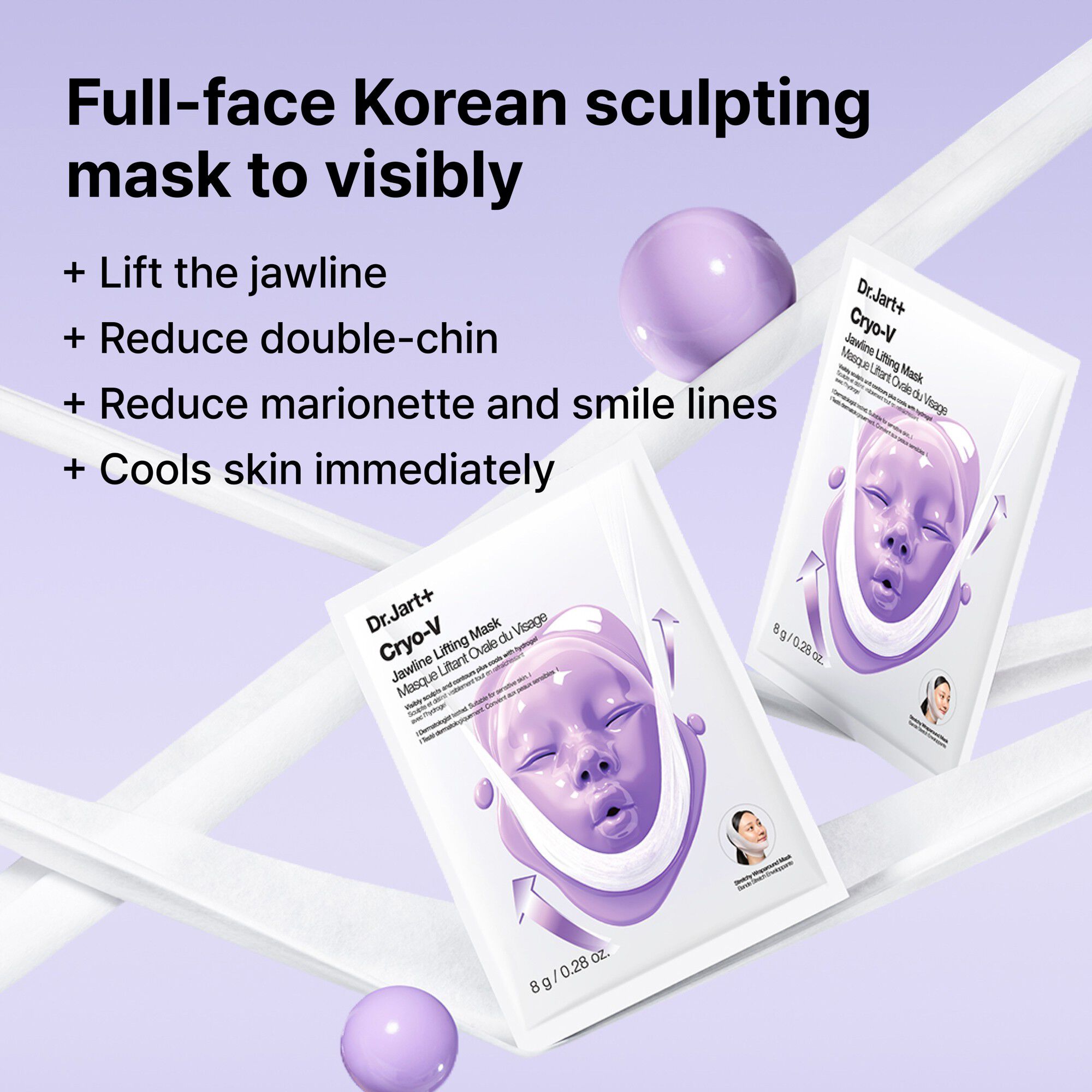 Cryo V-Sculpt Jawline Lifting Mask