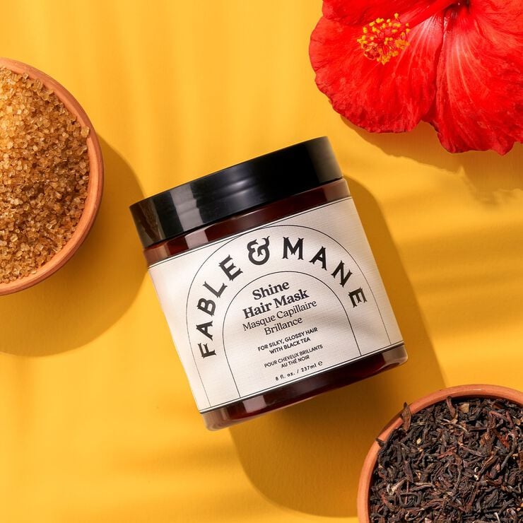 Masque capillaire brillance - Med svart te