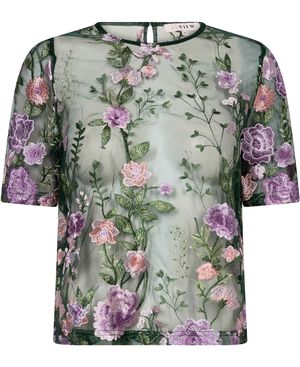 Fuschia blouse