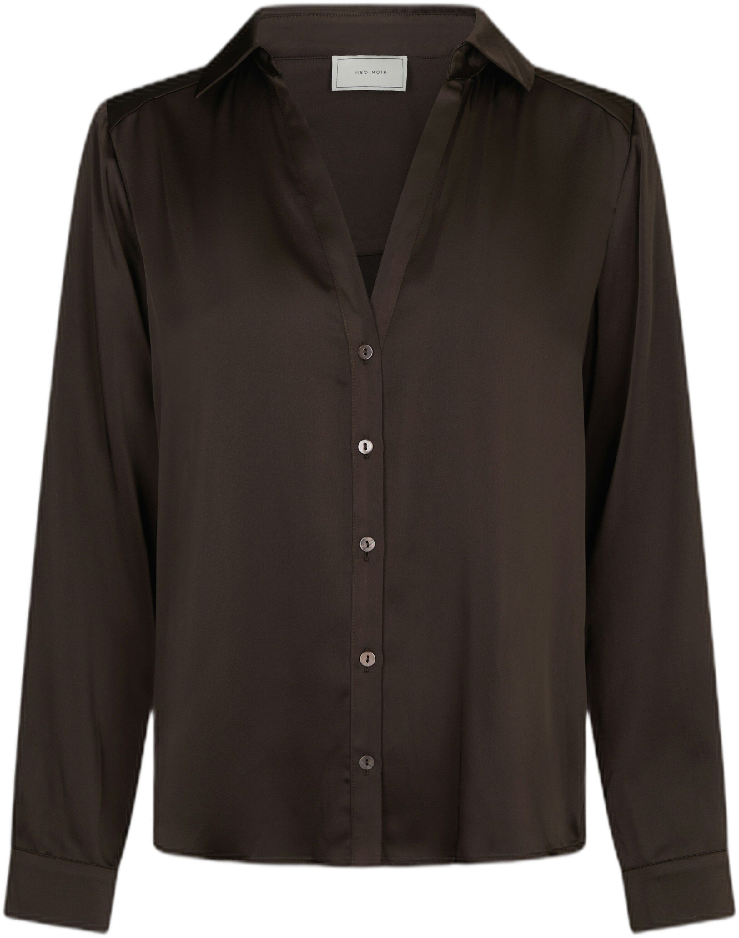 Hazelle Drapy Satin Shirt