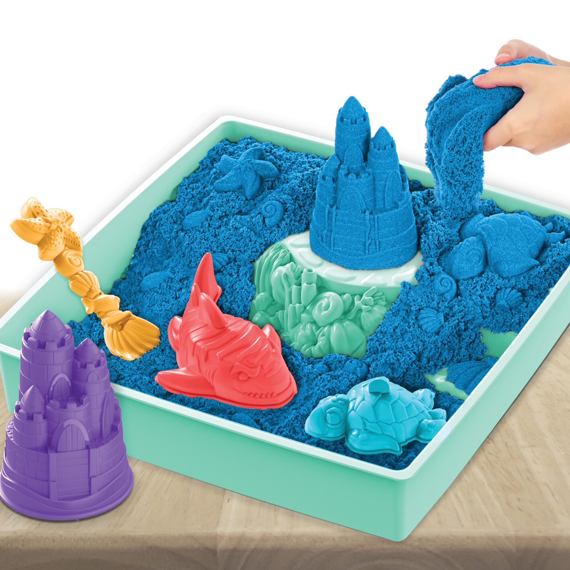 Kinetic Sand Sandbox Set