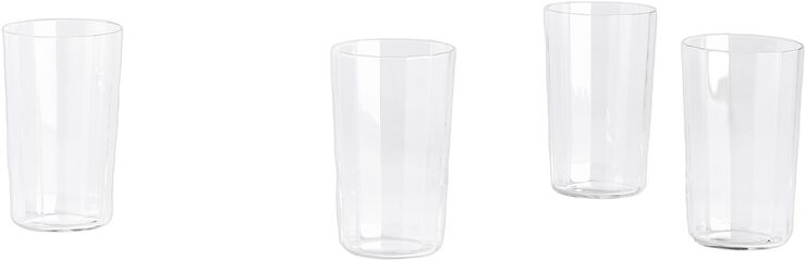 Angle Glass-Set of 4 Medium H10