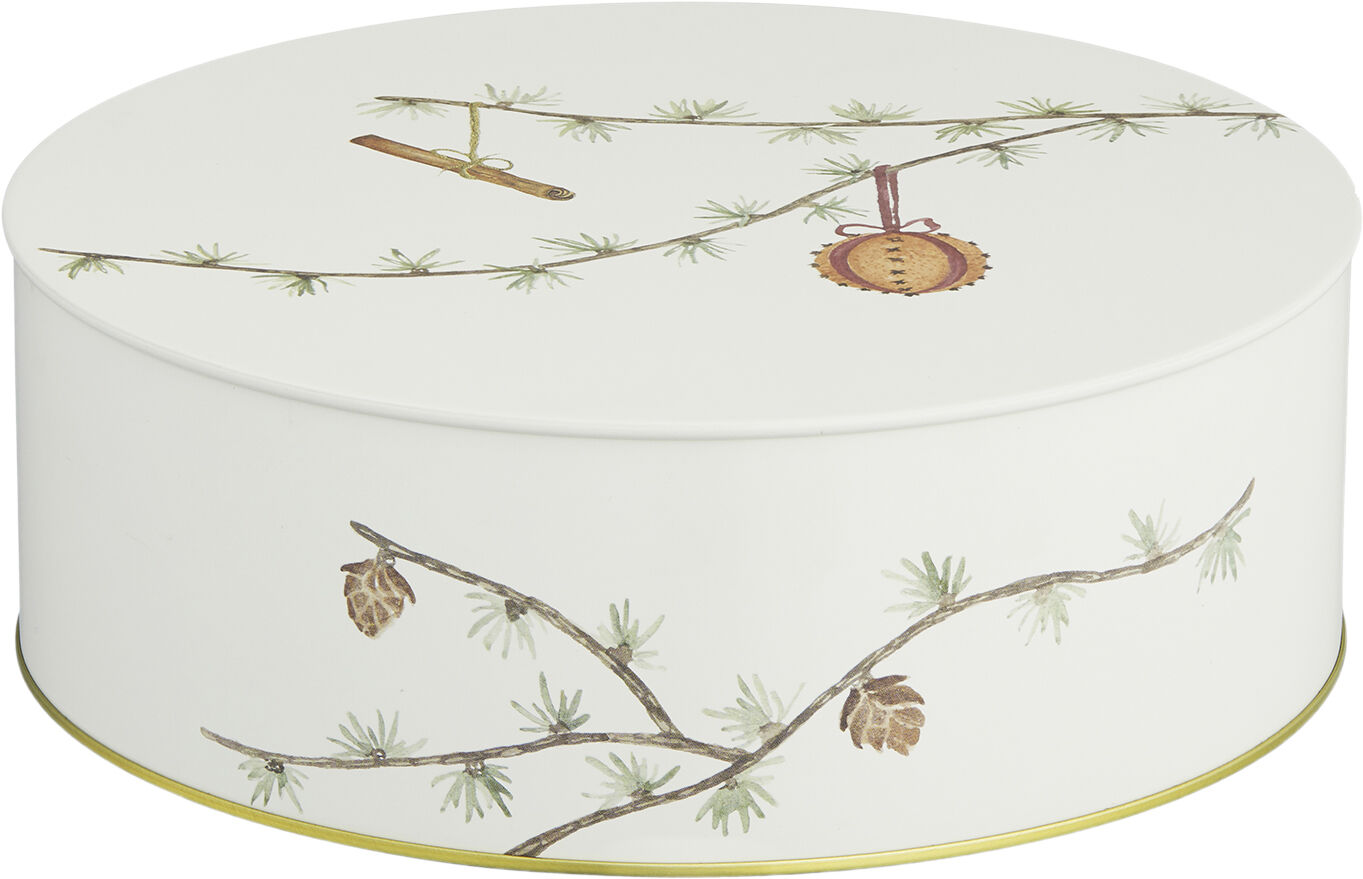 Hammersh&oslash;i Juleopbevaringsd&aring;se &Oslash;20/&Oslash;22 hvid 2 stk.