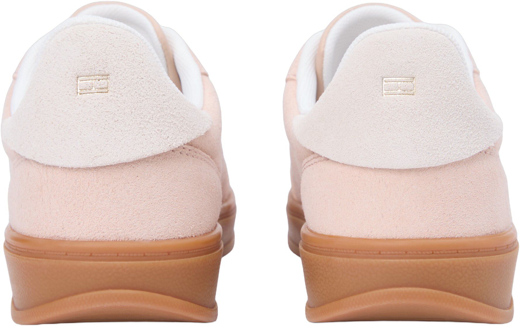 TH Monogram Plaque Suede Trainers