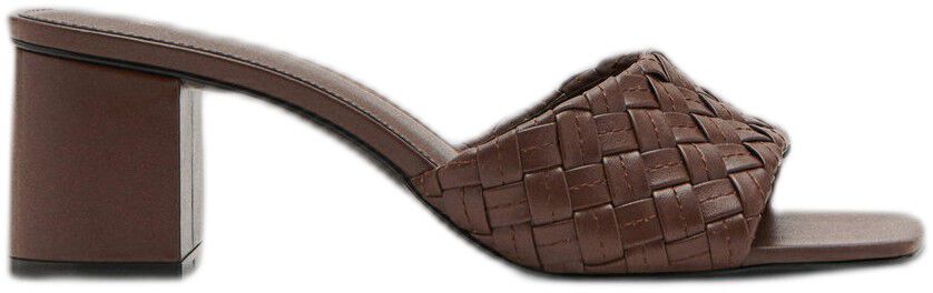 Sandals with braided strap