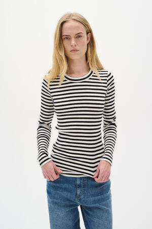 DagnaIW Striped Tshirt LS