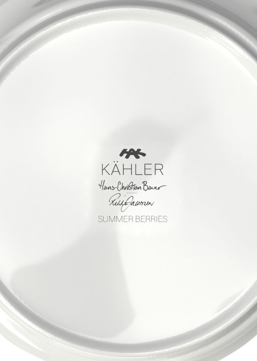 Hammersh&oslash;i Summer Tallerken &Oslash;22 cm forglemmigej