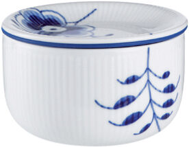 Blue Fluted Mega f&ouml;rvaringsburk 33 cl / 7 cm