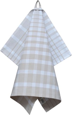 Tea Towels 50x70 cm ENZO - Check Sand