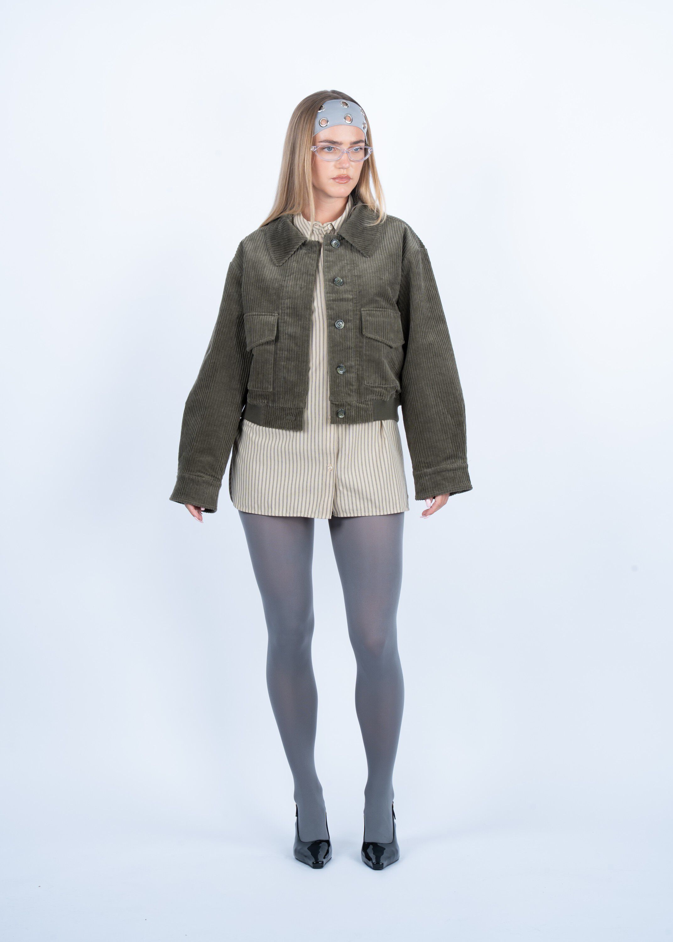 Corduroy Bomber Jacket