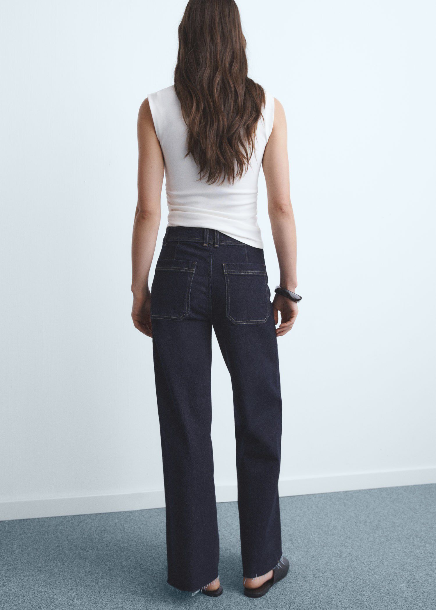 Catherin culotte high-rise jeans