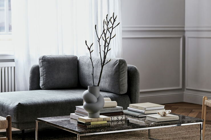 Vase 25cm, Lava, Node