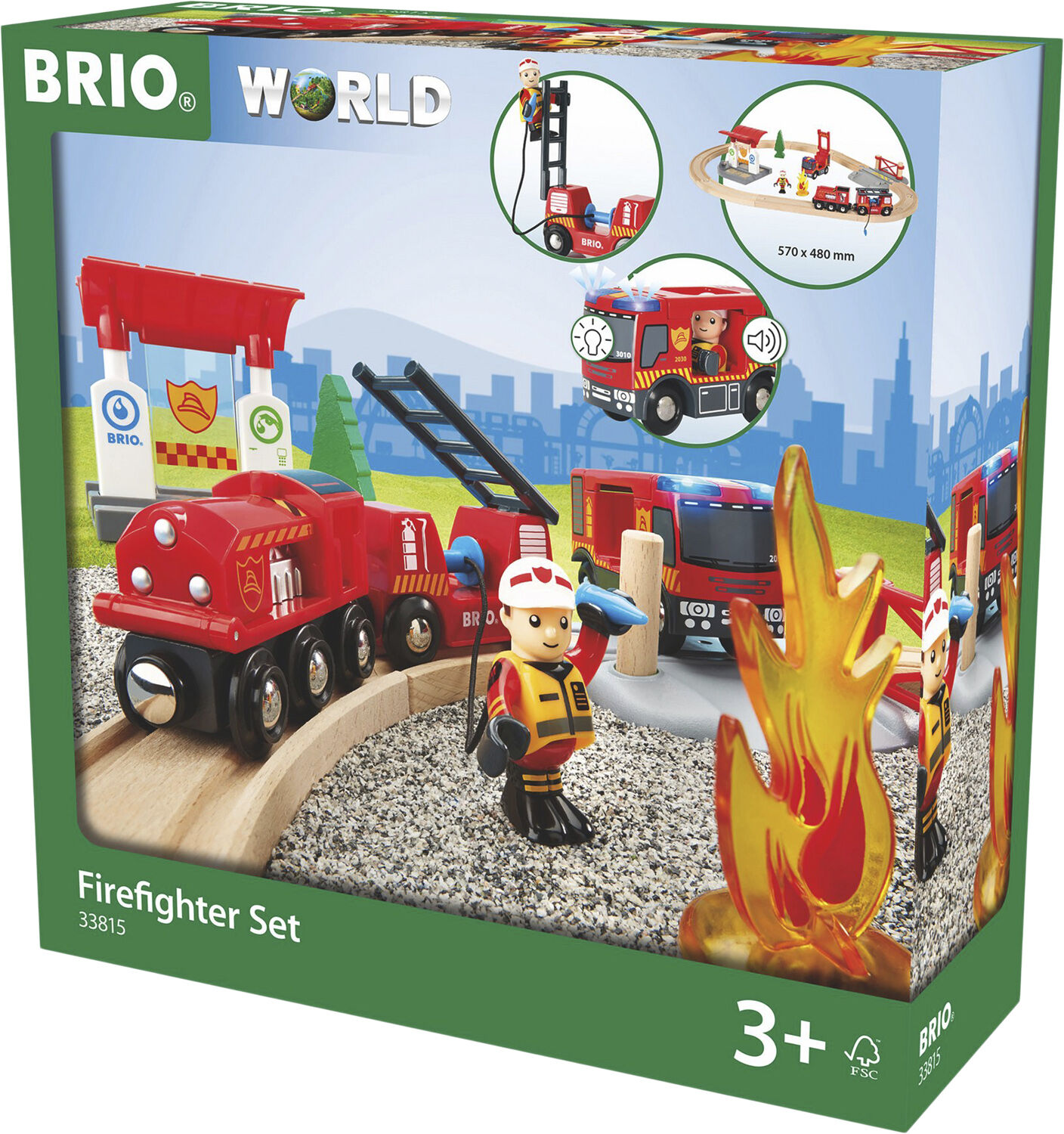 Brio Togs&aelig;t m/brandmandstema