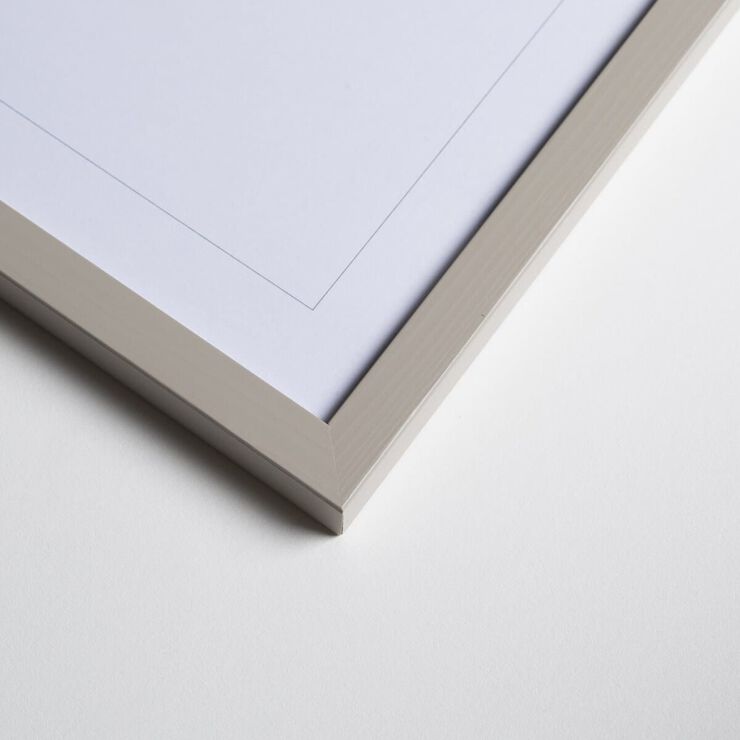 Poster&Frame - Cashemire grey wood 30x40cm