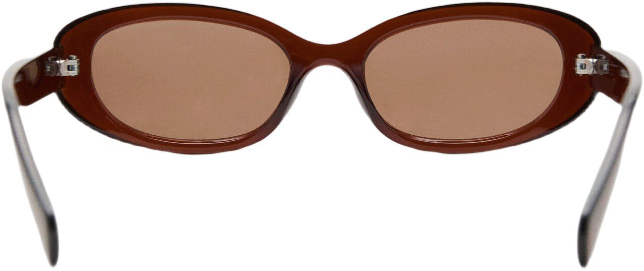 Oval-frame sunglasses