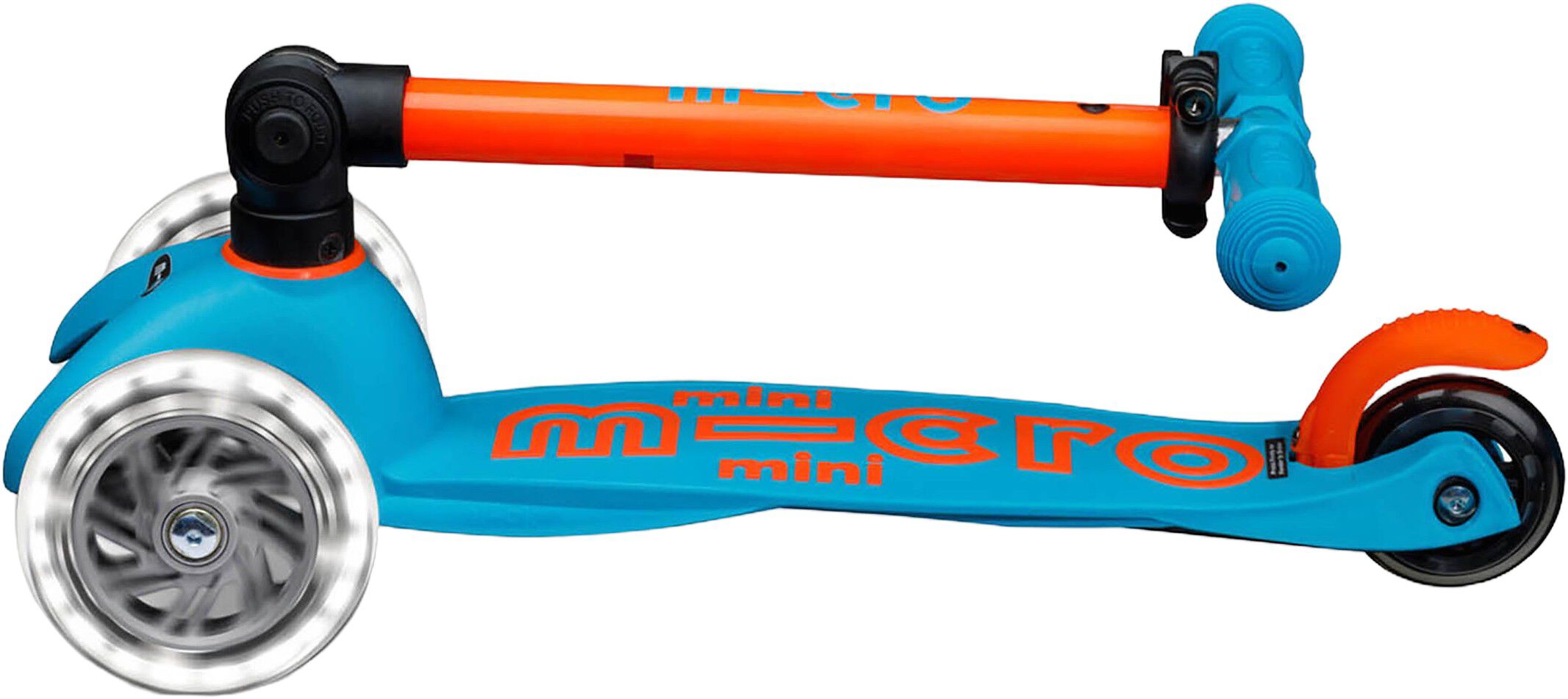 Micro - Mini Deluxe Foldbar LED - Neon Sunset Orange