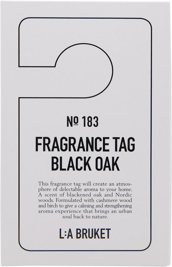 183 Fragrance Tag Black Oak