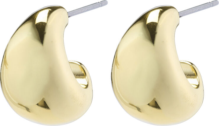ALEXANE chunky mini hoop earrings gold-plated