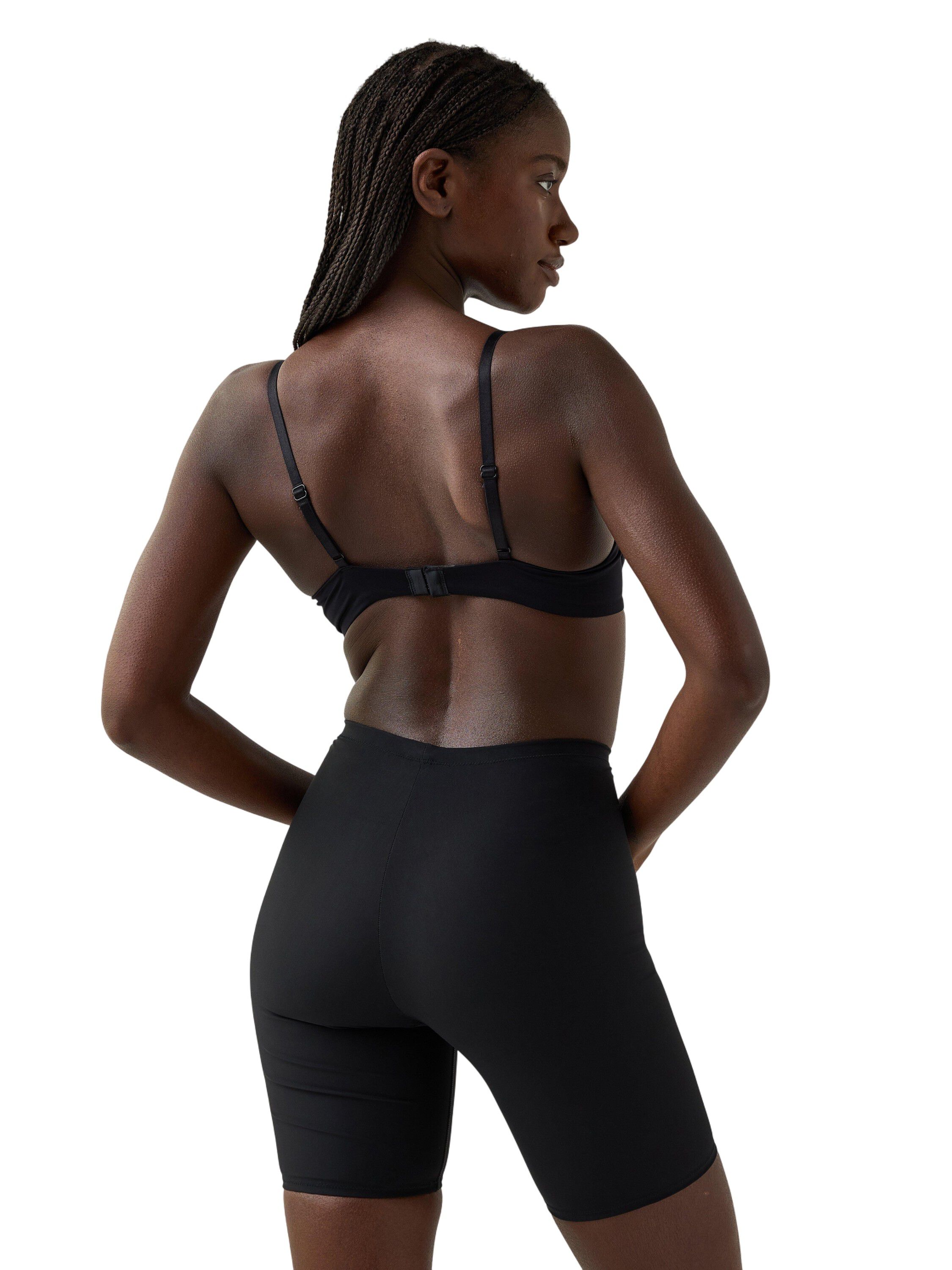 Shaping biker briefs with longer le