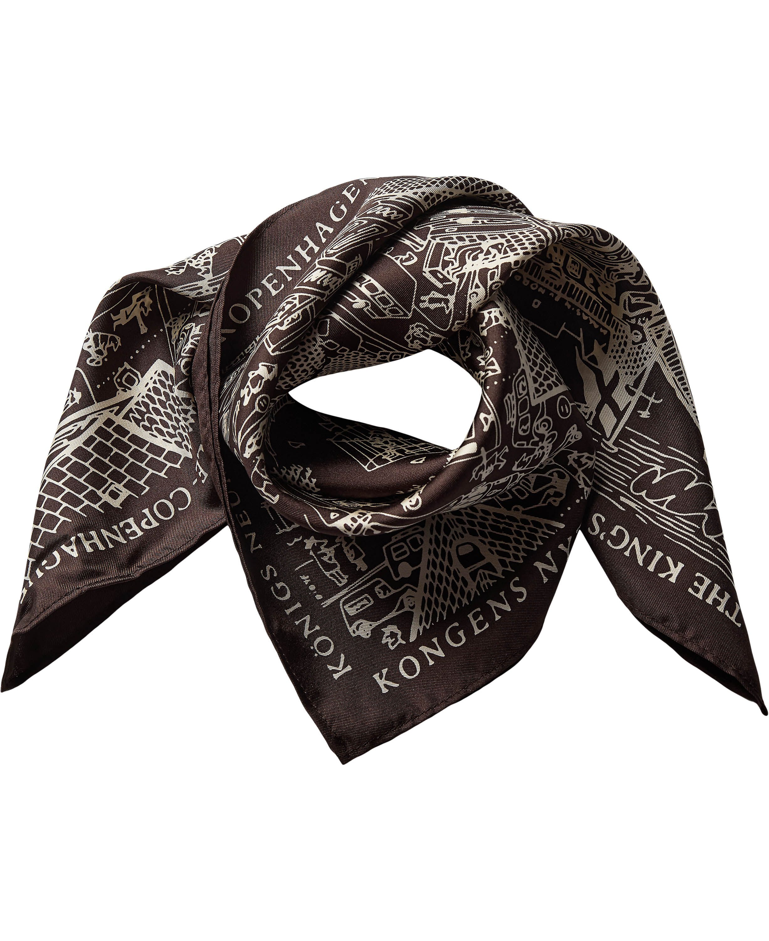 Magasin Iconic Scarf 53x53cm - 100% Silke