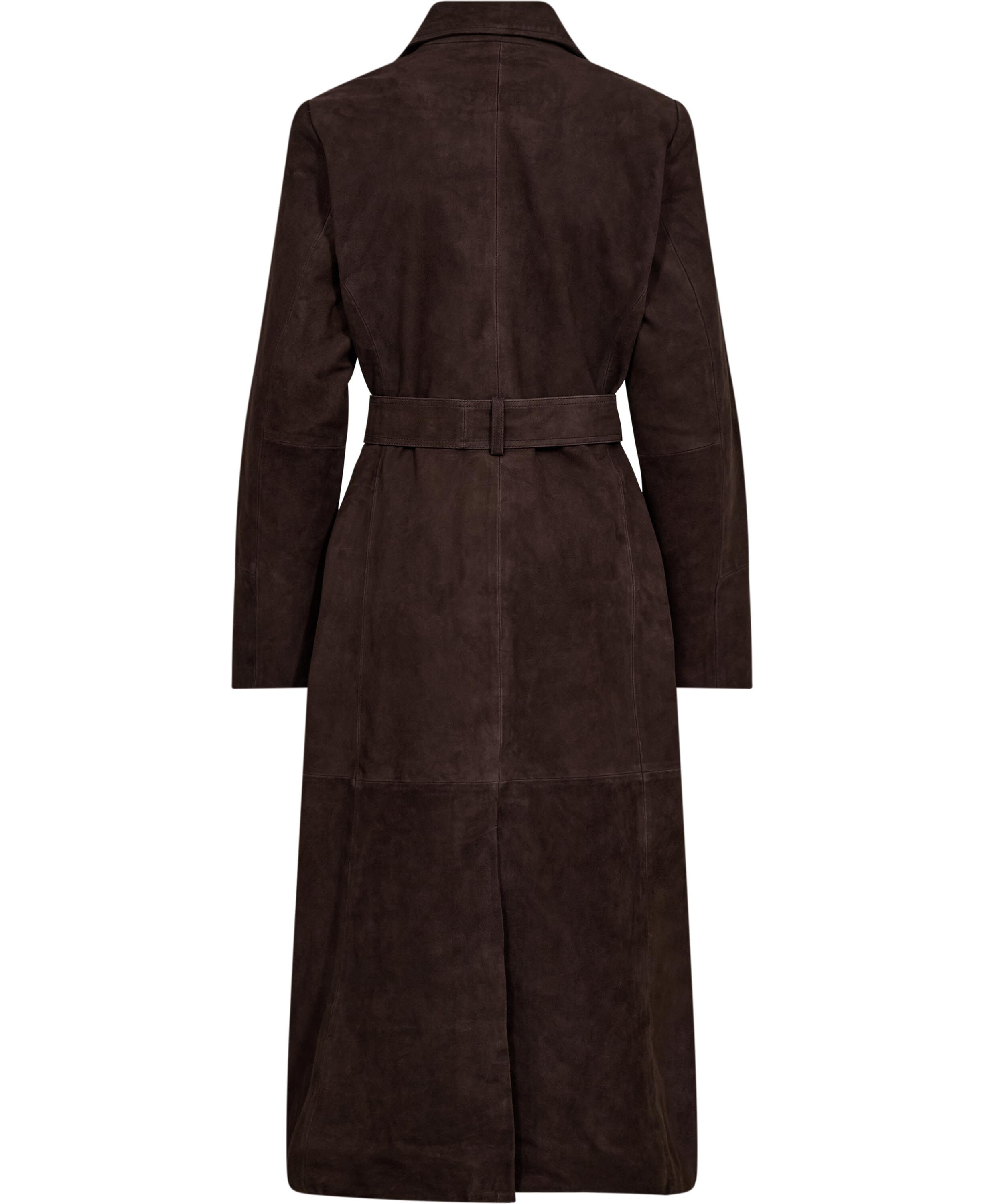 Esi 8 Trench coat - 100% Lamb suede LWG