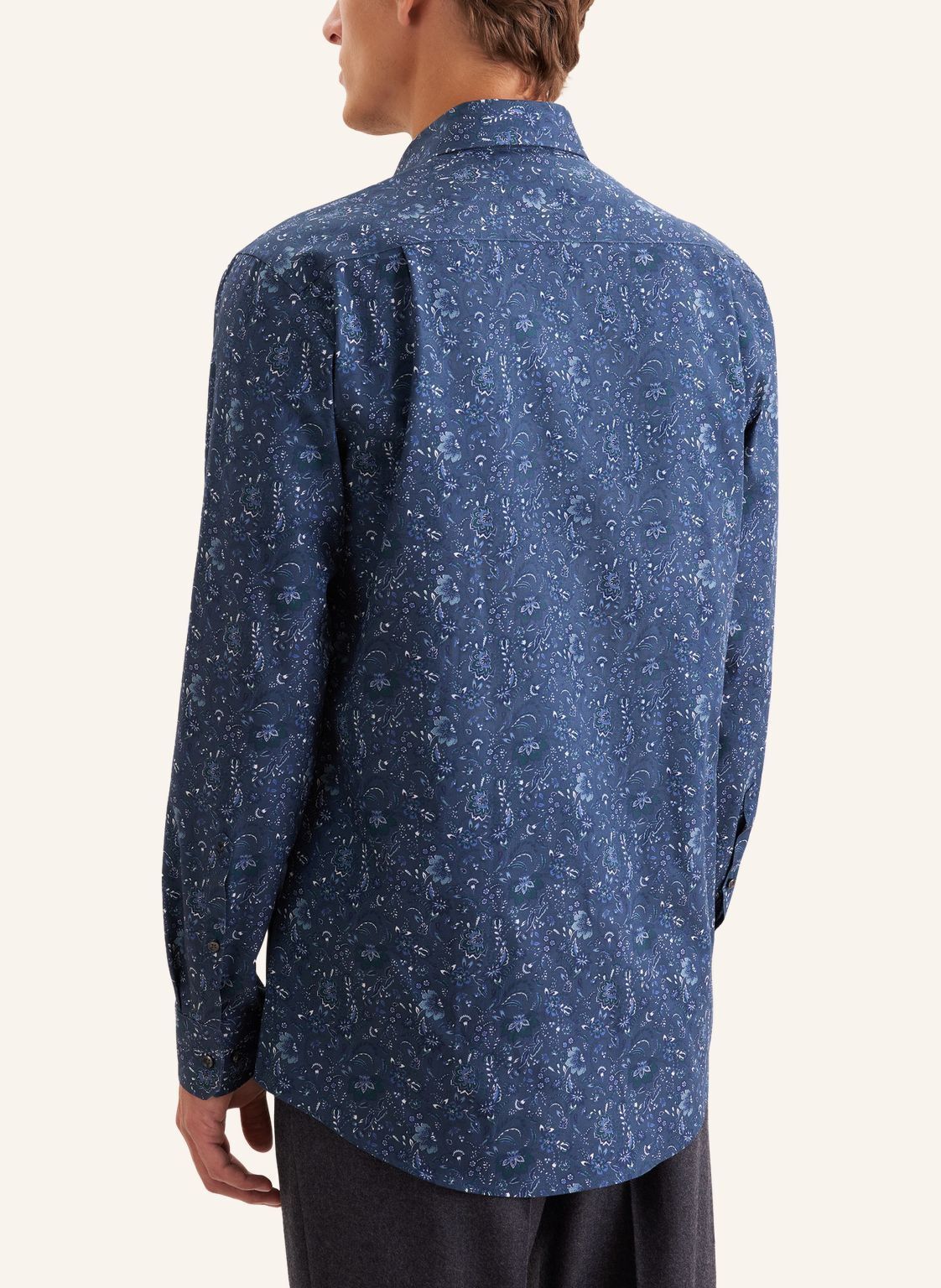 Business shirt Regular 1/1 Kent-Collar Print