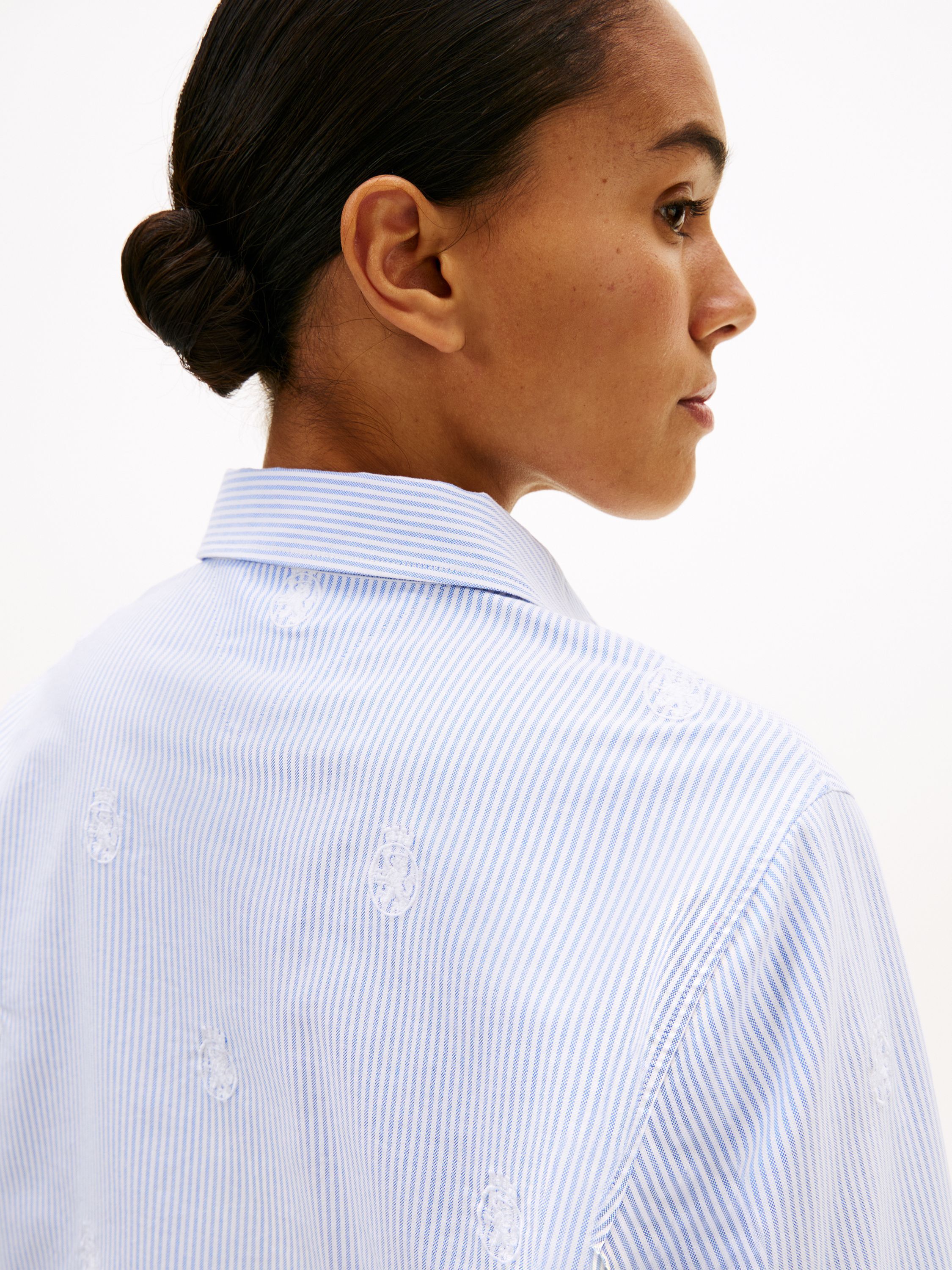 OXFORD AOP RELAXED SHIRT