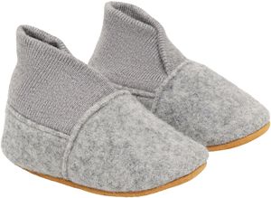 Wool Slippers w. Rib