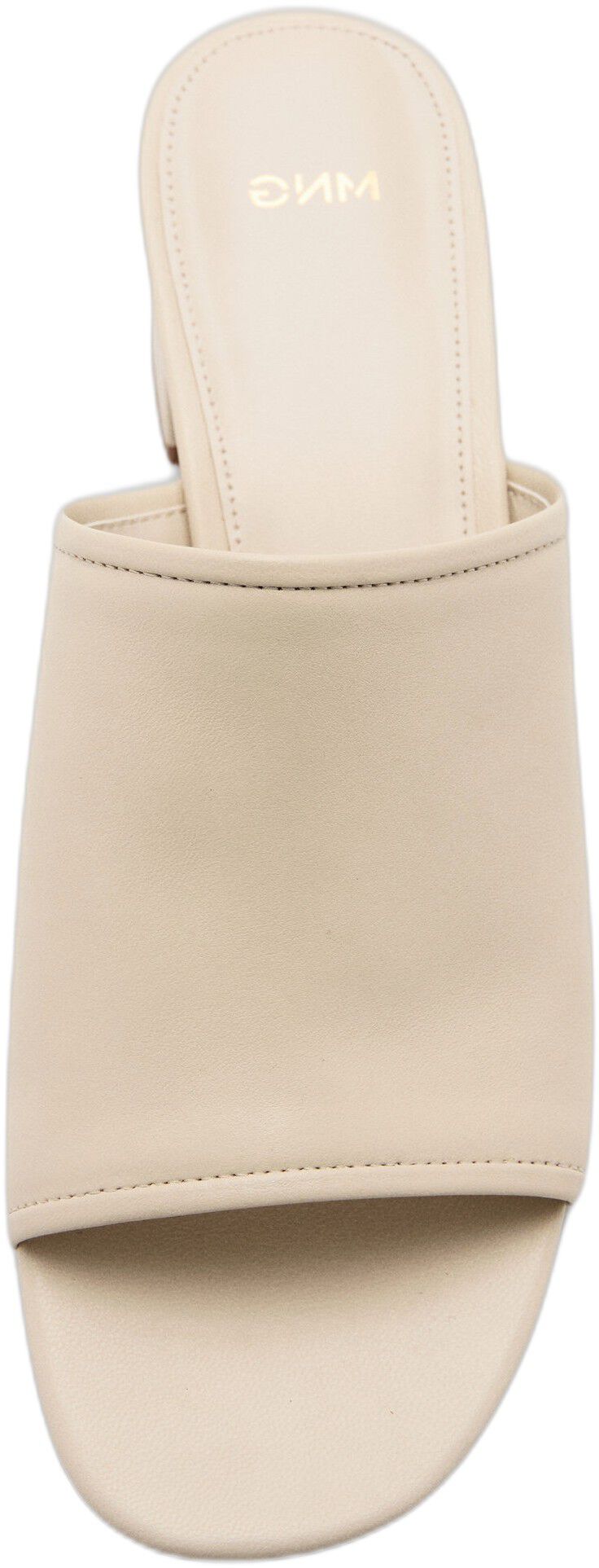 Leather block-heel sandals