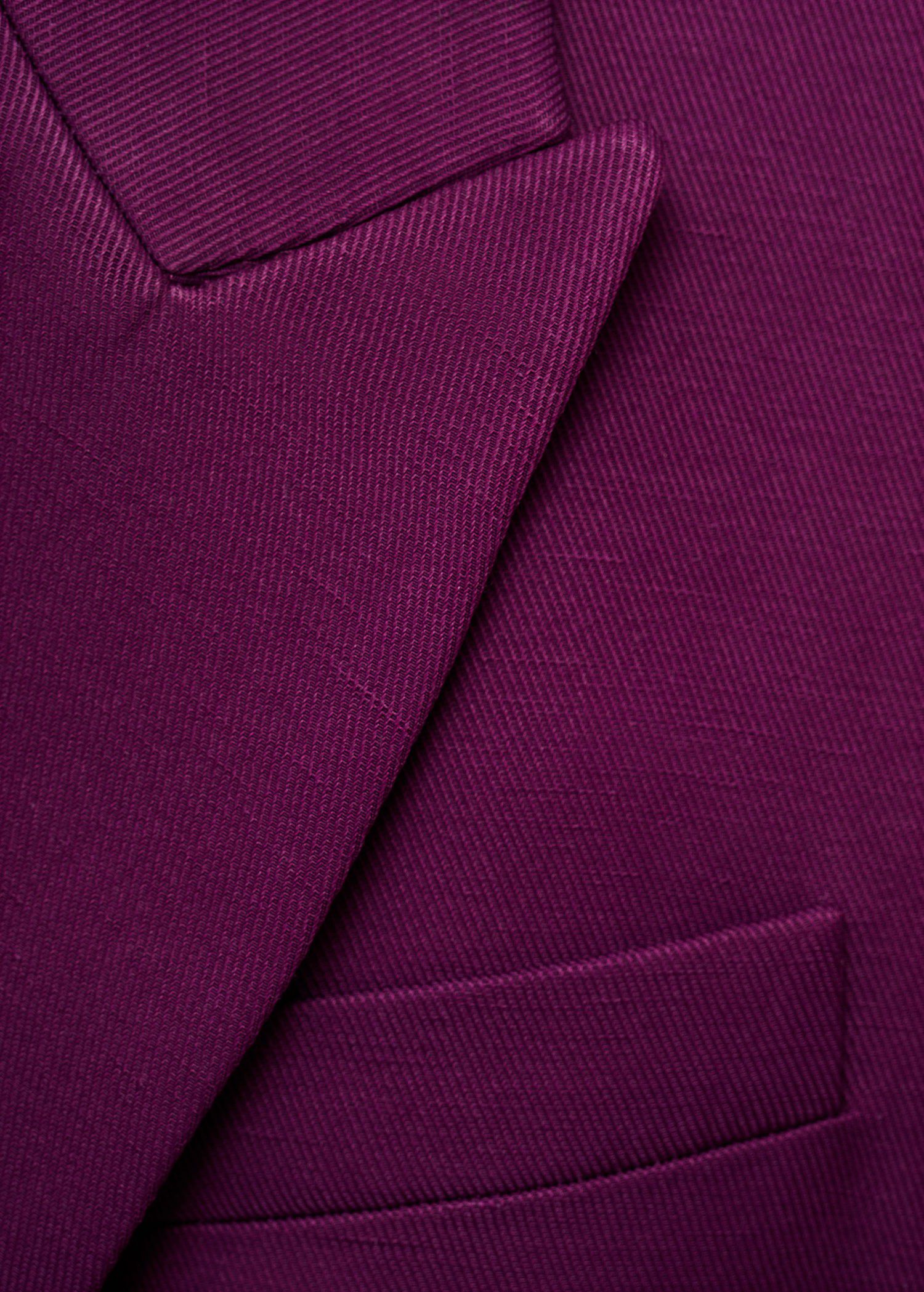 Double-breasted suit jacket