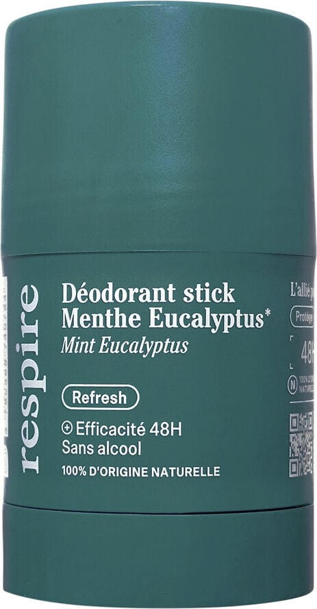 Déodorant Stick Rechargeable 50g - Menthe Eucalyptus