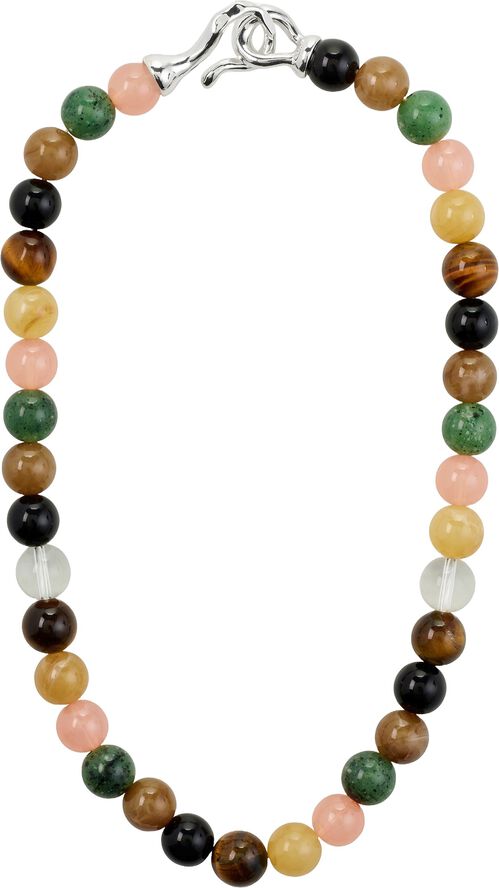 UNFOLD necklace silver-plated/multi colour