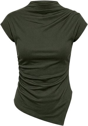 OBJKELLY S/L HIGH NECK TOP E TNE 26