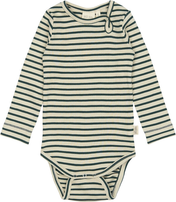 Body L/S Modal Striped