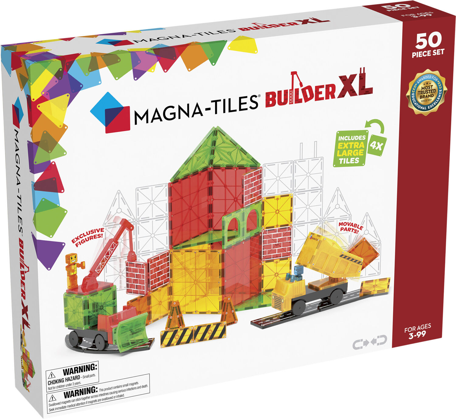 MAGNA-TILES Builder XL 50