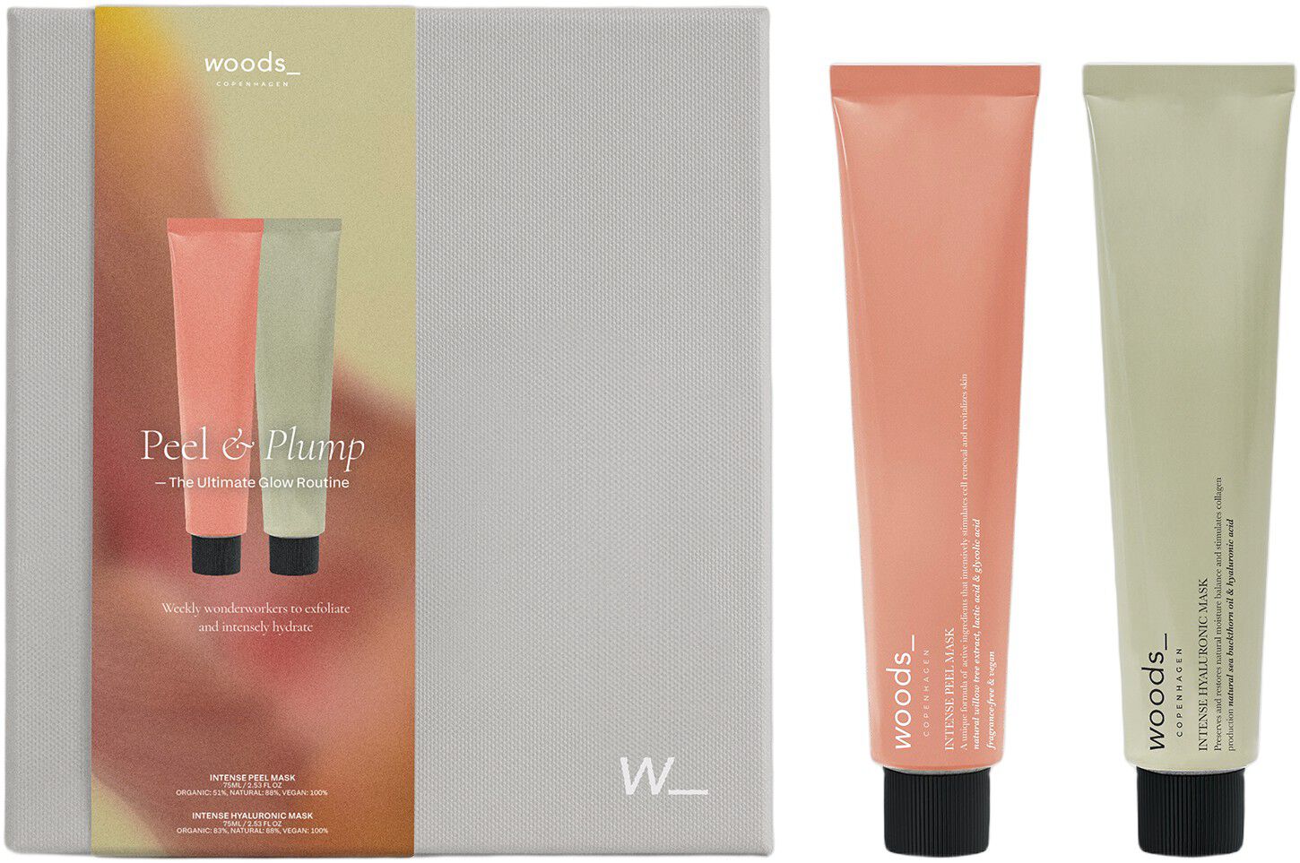 Gift Set - Peel & Plump - The Ultimate Glow Routine