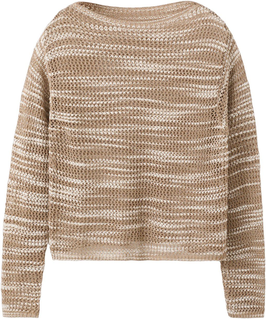 Bicolour crochet jumper