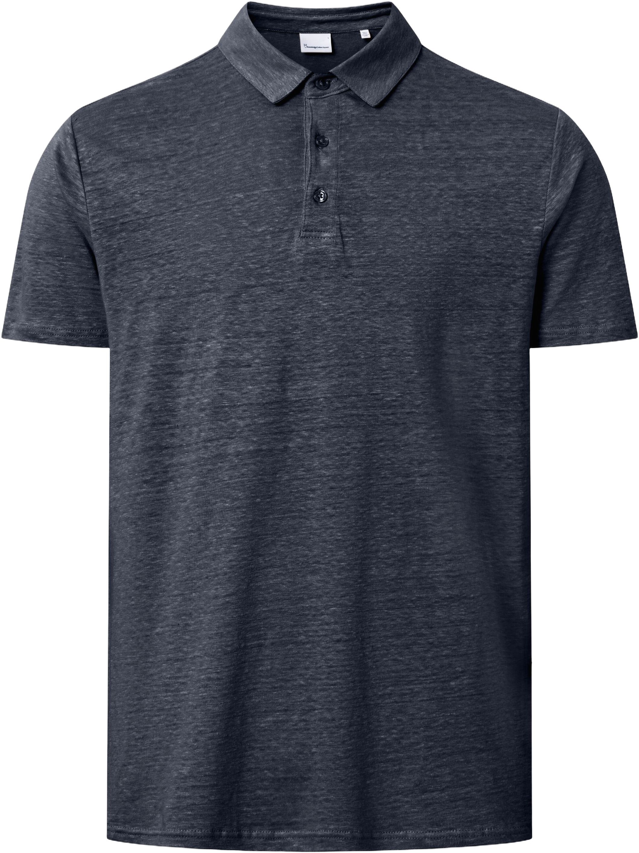 Regular linen polo - GOTS/Vegan