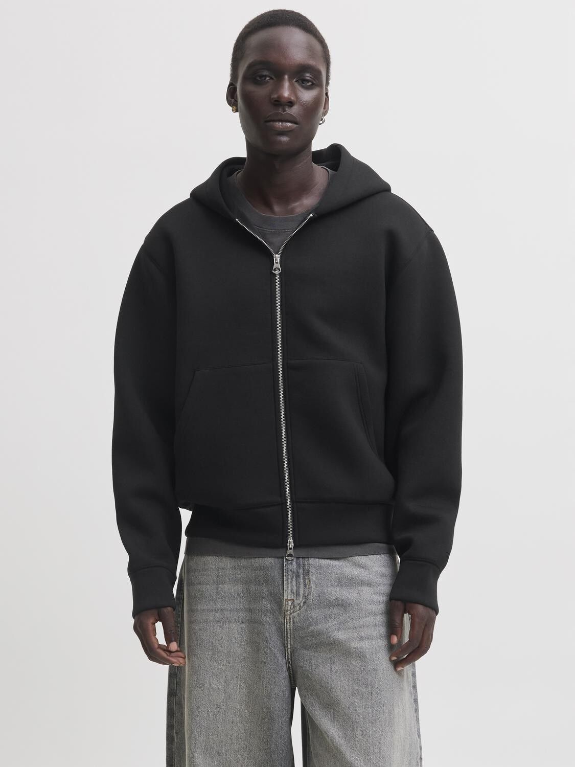Jcolegacy Sweat Scuba Zip Hood Noos