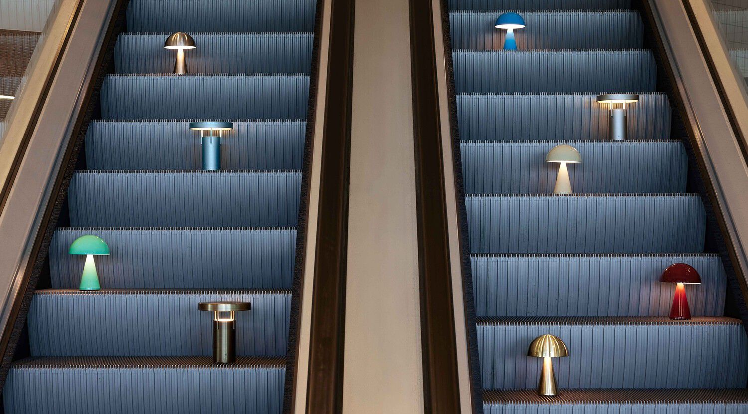 BringMe Portable Lamp Mini Metallic Turquoise