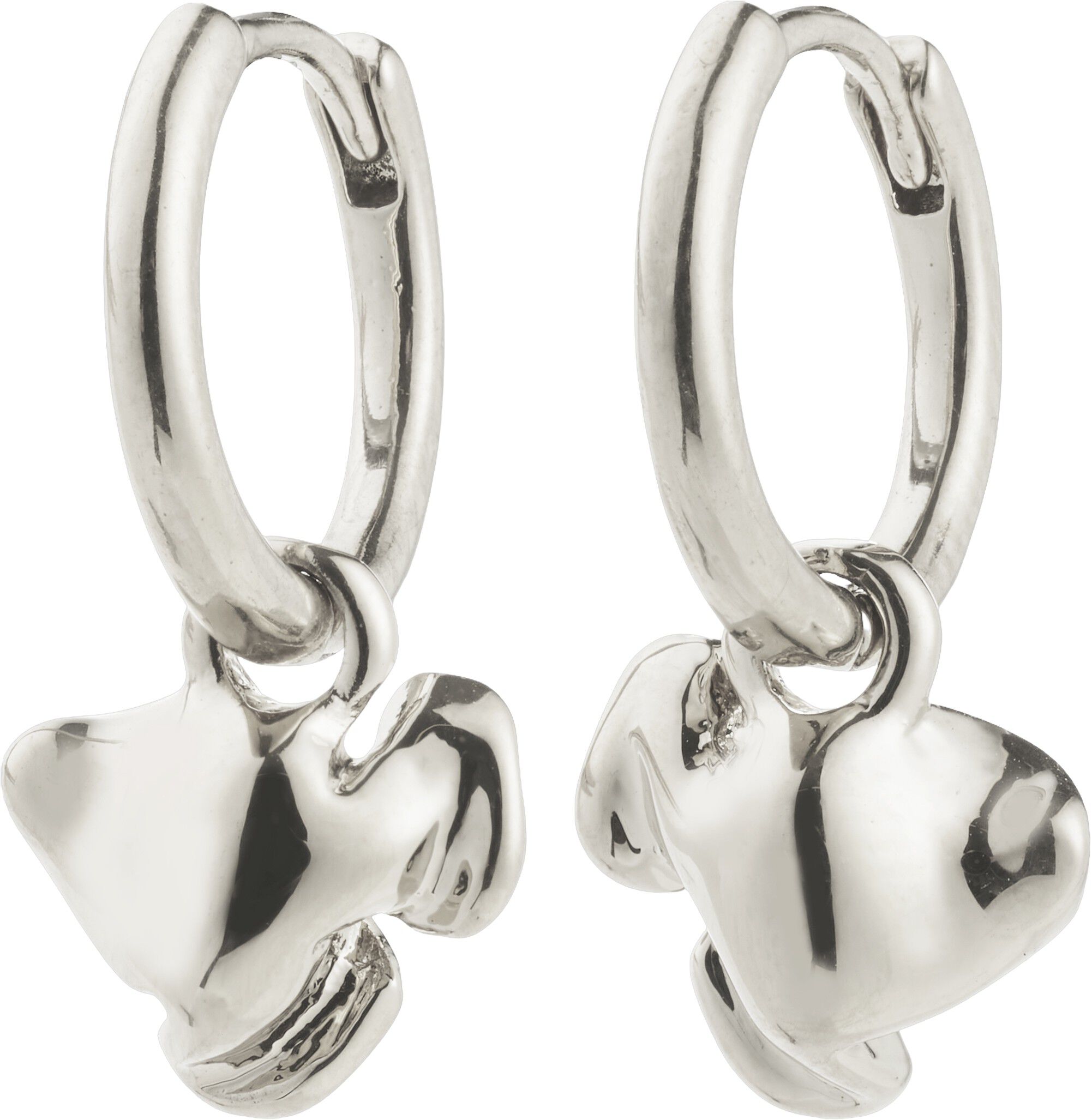 LUIS earrings silver-plated