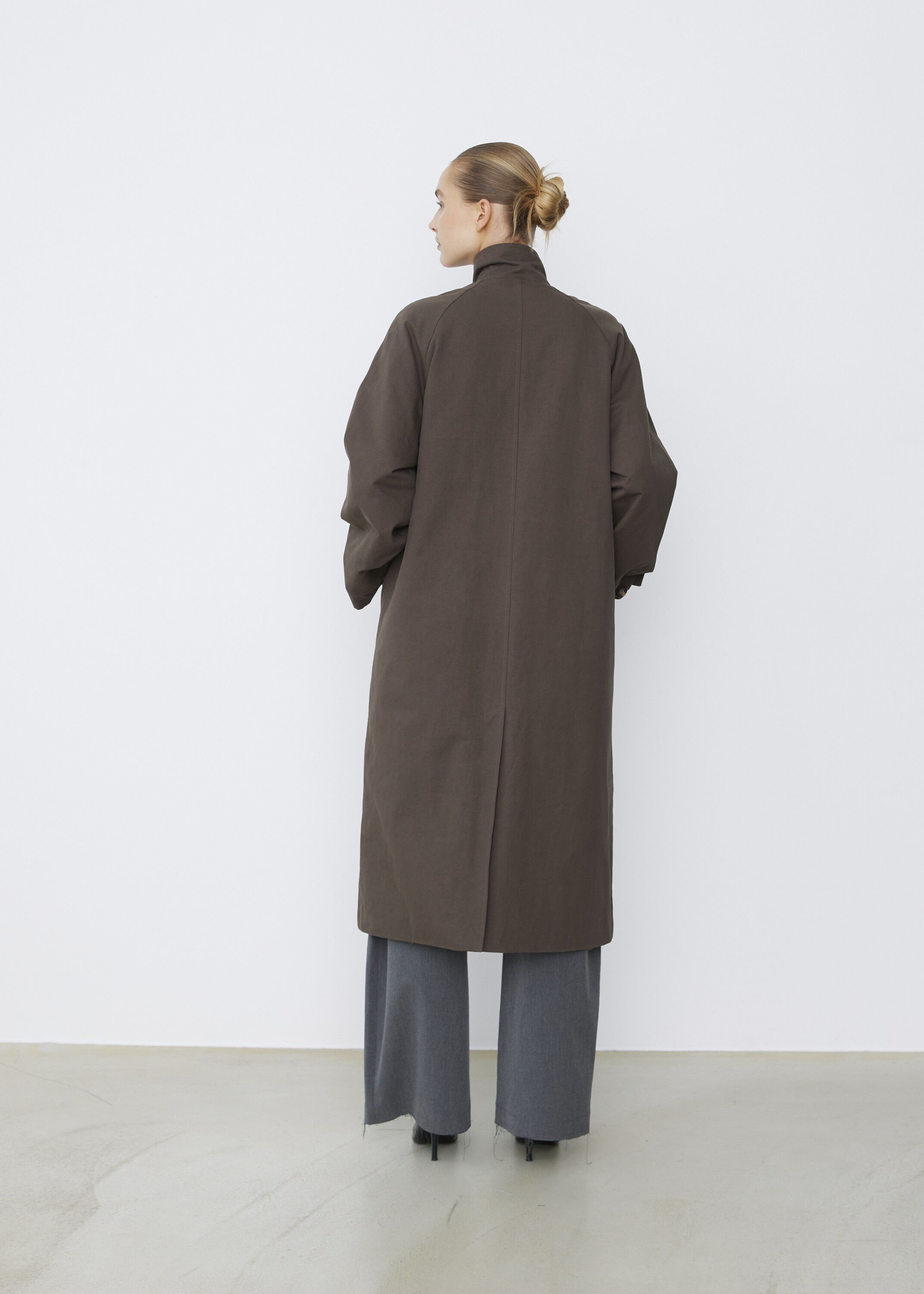 Padded High Neck Coat