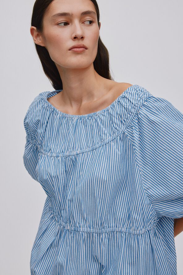 Quilt stripe elasticated top - Lott