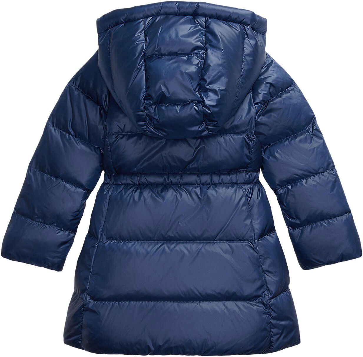 Down Hooded Long Jacket