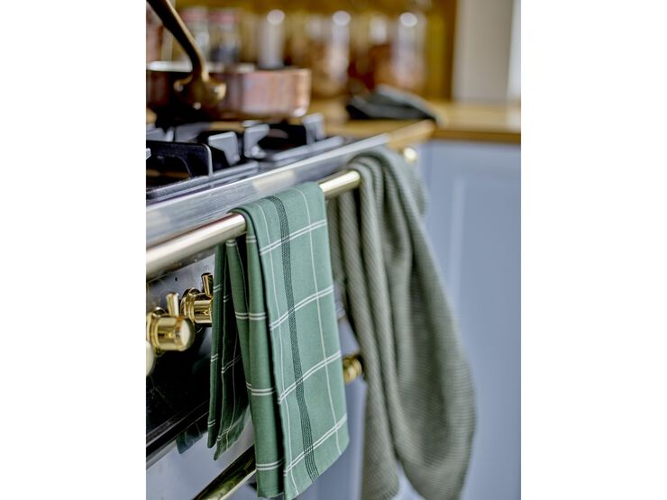 Kökshandduk 50x70 Minimal Green